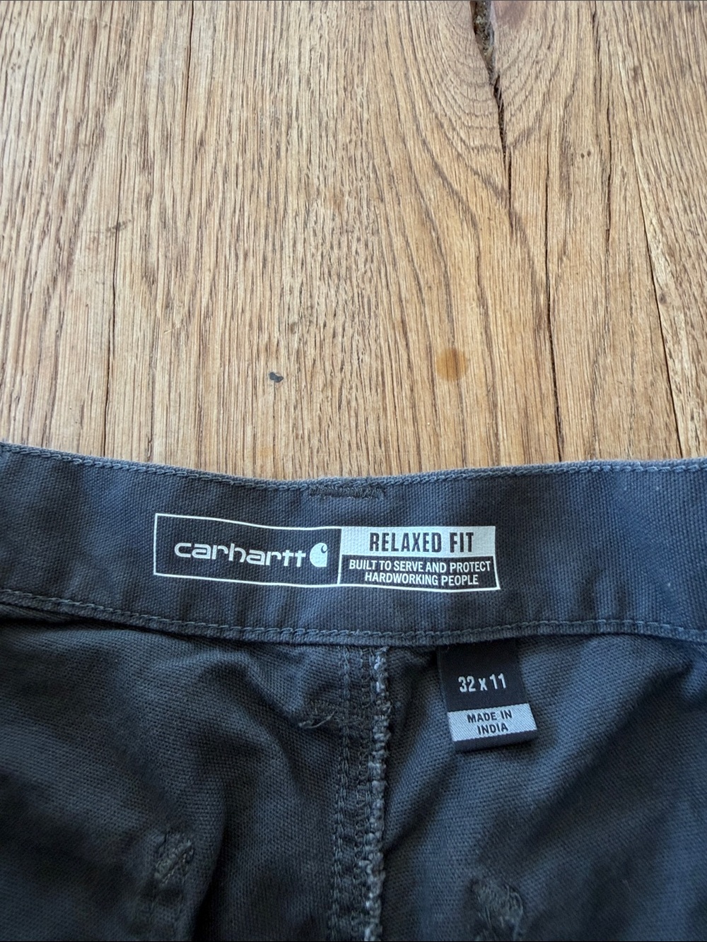 Carhartt Cargo Shorts Gray Relaxed Fit Mens 32 - Picture 5 of 6